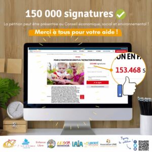 Lire la suite à propos de l’article Liberté d’instruire en famille menacée :  les associations saisissent le CESE